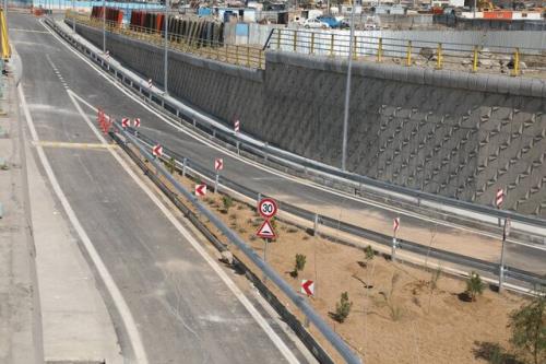 کاهش تردد ۲۵ کیلومتری با بهره برداری از تقاطع بزرگراه شهید همدانی